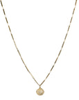 10K & Diamond Seashell Pendant - Peridot Fine Jewelry - Zahava