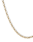 10K "Flora" Oval Link Necklace in 16" - Peridot Fine Jewelry - Zahava