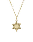 10k Gold "Adeena" Star of David Charm - Peridot Fine Jewelry - Zahava