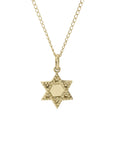 10k Gold "Adeena" Star of David Charm - Peridot Fine Jewelry - Zahava