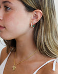10K Gold and Emerald "Eva" Emerald Earring Jacket - Peridot Fine Jewelry - Zahava