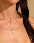 10K Gold Mini "To Life" Sunbeam Charm - Peridot Fine Jewelry - Zahava