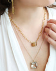 14K Medium Link Chain in 32" Length - Peridot Fine Jewelry - Rosanne Pugliese