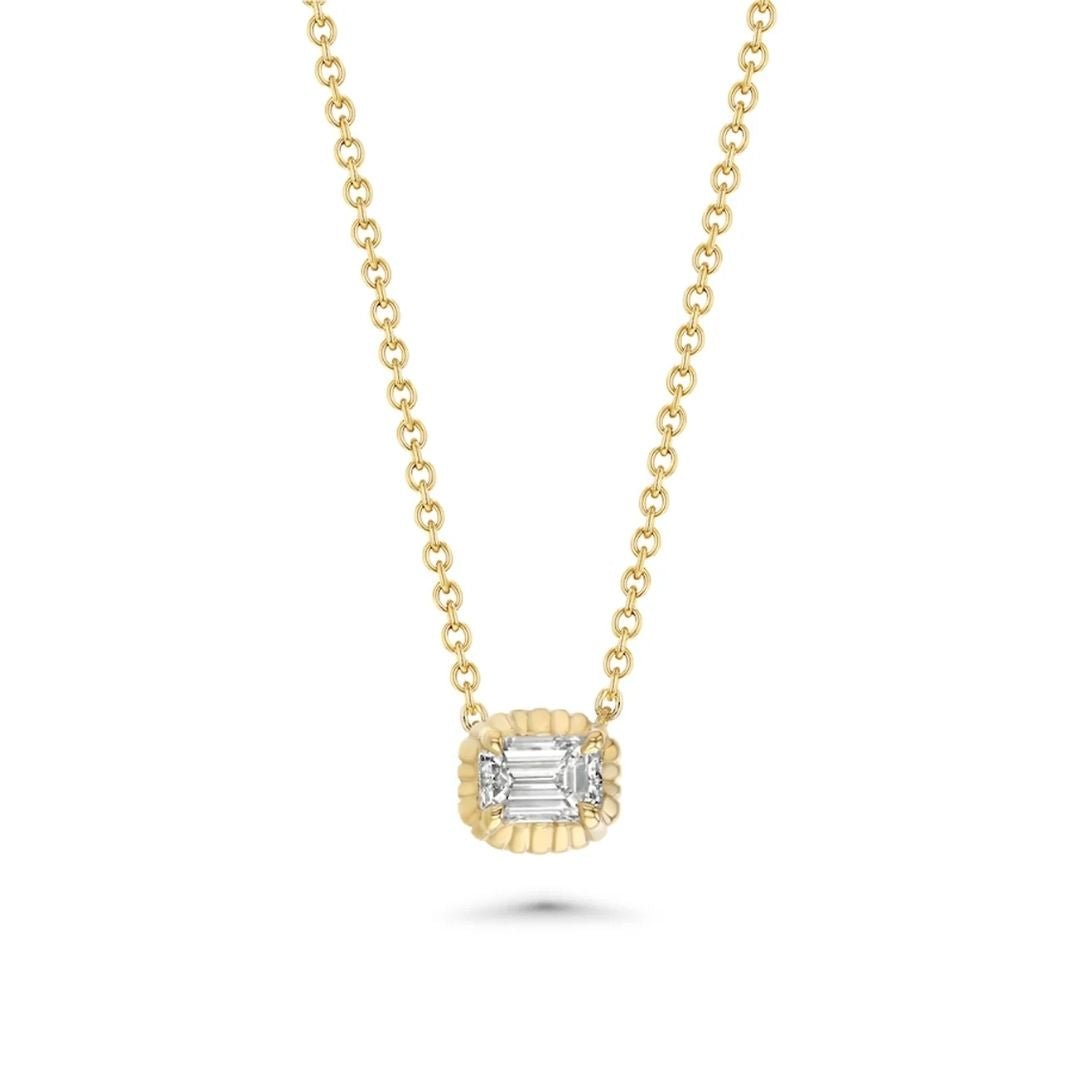 ネックレス・ペンダント Lizzie Mandler Eclat Triple V Chain Necklace Eclat Triple Diamond V Necklace - Lizzie Mandler