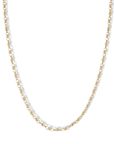 18K 2.5mm "Rose - Aire" Chain Necklace - Peridot Fine Jewelry - Jade Trau