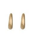 18K Gold 6mm Tapered Click Hoops - Peridot Fine Jewelry - Annie Fensterstock
