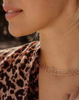 18K Gold and Opal Resin Beaded "Classic" Necklace - Peridot Fine Jewelry - Gigi Clozeau