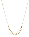 18K Gold Fancy - Colored Diamond Demi Fringe Necklace - Peridot Fine Jewelry - Kothari