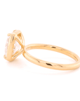 18K Gold "Haley" Ring Mount - Peridot Fine Jewelry - Anne Sportun