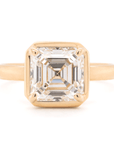 18K Gold "Haley" Ring Mount - Peridot Fine Jewelry - Anne Sportun