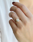 18K Gold "Kathleen" Ring Mount - Peridot Fine Jewelry - Anne Sportun