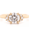 18K Gold "Kathleen" Ring Mount - Peridot Fine Jewelry - Anne Sportun