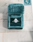 18K Gold "Kathleen" Ring Mount - Peridot Fine Jewelry - Anne Sportun