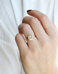 18K Gold "Piper" Ring Mount - Peridot Fine Jewelry - Anne Sportun