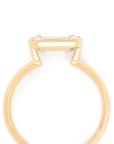 18K Gold "Piper" Ring Mount - Peridot Fine Jewelry - Anne Sportun