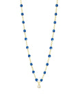 18K Gold & Sapphire Resin "Classic Supreme" Necklace with Diamond - Peridot Fine Jewelry - Gigi Clozeau