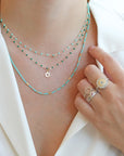 18K Gold "Star of David" Charm - Peridot Fine Jewelry - Gigi Clozeau