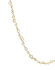 18K Gold "Tiny Scribble" Necklace - Peridot Fine Jewelry - Petra Class