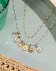 18K "Lucky Sun" Pendant with Diamond - Peridot Fine Jewelry - Gigi Clozeau