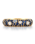 18K Sapphire & Diamond "Tidepool" Ring - Peridot Fine Jewelry - Renna