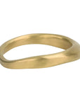 22K Gold Irregular Heavy "Wave" Ring - Peridot Fine Jewelry - Rosanne Pugliese