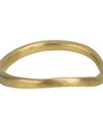 22K Irregular Lightweight "Wave" Ring - Peridot Fine Jewelry - Rosanne Pugliese