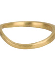 22K Irregular Lightweight "Wave" Ring - Peridot Fine Jewelry - Rosanne Pugliese