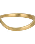 22K Irregular Lightweight "Wave" Ring - Peridot Fine Jewelry - Rosanne Pugliese