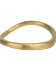 22K Irregular Lightweight "Wave" Ring - Peridot Fine Jewelry - Rosanne Pugliese