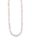 24" Faceted Rainbow Moonstone Beaded Necklace