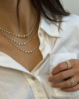 18K "Envoy Riviera" Tennis-Style Diamond Necklace