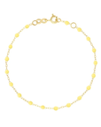 18K & "Mimosa" Resin Beaded Classic Bracelet