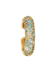 18K Aquamarine, Blue Topaz & Diamond "Tidepool" Ear Cuff