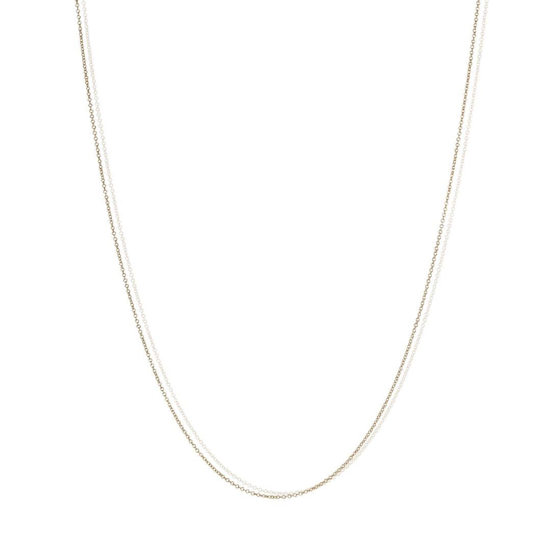 18K Yellow Gold Cable Chain