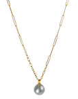 Cream Baroque Pearl Pendant - Peridot Fine Jewelry - Rosanne Pugliese