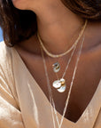 Ethiopian Yellow Opal Beaded Necklace with Gold Clasp - Peridot Fine Jewelry - Zahava
