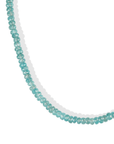 Faceted Green Kyanite Beaded Necklace - Peridot Fine Jewelry - Zahava