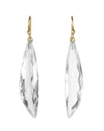 Faceted Quartz "Brancusi" Drop Earrings - Peridot Fine Jewelry - Rosanne Pugliese