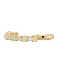 18K Gold "Foam" Opal & Diamond Ear Cuff