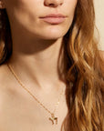 Gold "To Life" Sunbeam Charm - Peridot Fine Jewelry - Zahava