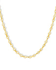 Gold Vermeil 15mm "Double Beam" Chain Necklace - Peridot Fine Jewelry - Gabriela Artigas