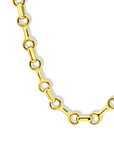Gold Vermeil 25mm "Double Beam" Chain Necklace - Peridot Fine Jewelry - Gabriela Artigas