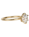 Live 18K 6-Prong 2.03ct Lab Grown Round Brilliant Cut Diamond Ring - Peridot Fine Jewelry - Mark Patterson