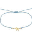 Midi Bitty 14K Gold Elephant Cord Bracelet - Peridot Fine Jewelry - Zoe Chicco
