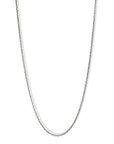 Oxidized Sterling Silver Heavy Cable Chain - Peridot Fine Jewelry - Rosanne Pugliese