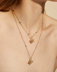 Pave Diamond "Sculptural" Star of David Pendant - Peridot Fine Jewelry - Zahava
