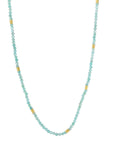 Amazonite & Gold Vermeil Beaded Necklace