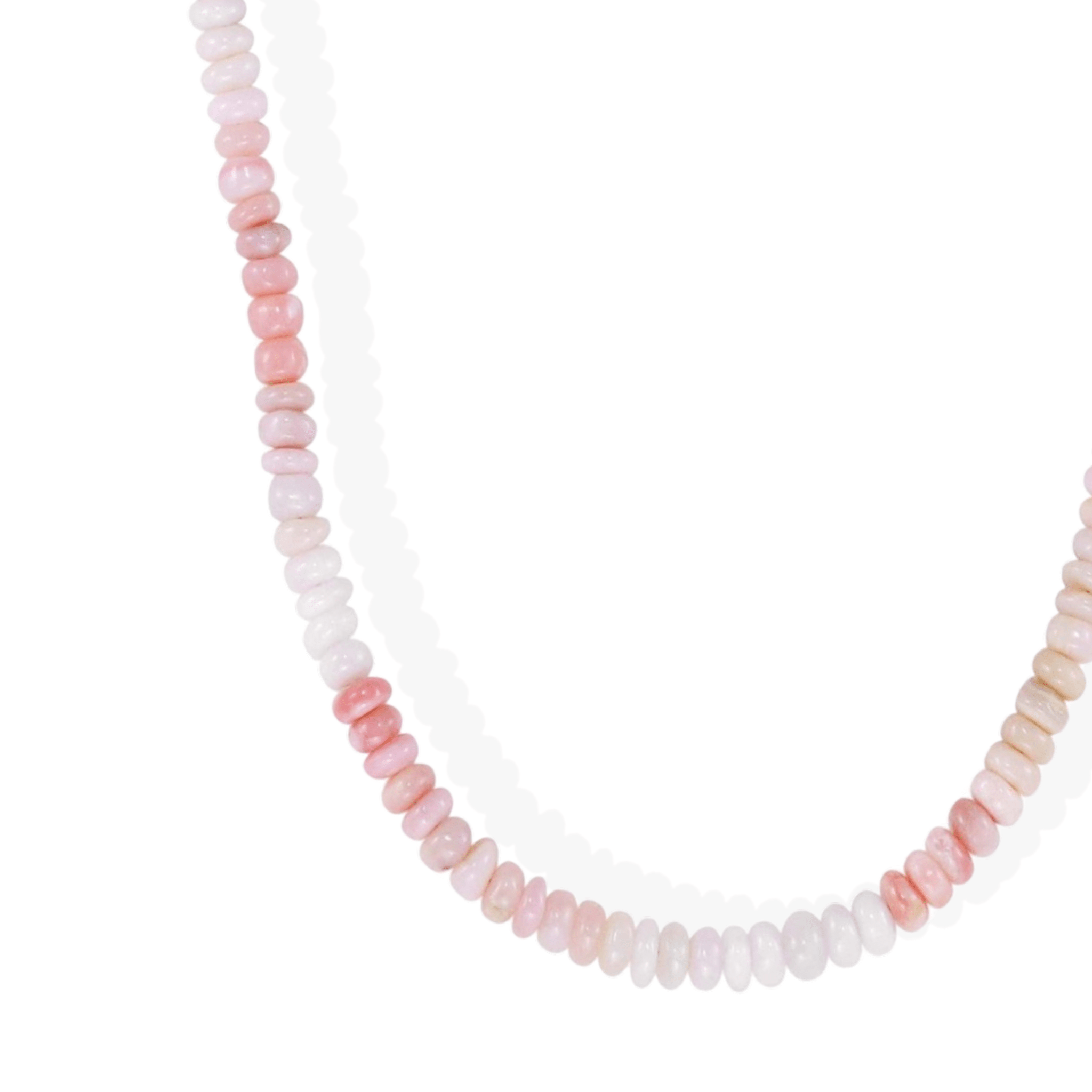 Zahava Pink Opal Beaded Necklace – Peridot Fine Jewelry