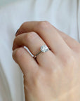 Platinum 4 - Prong Ring Mount - Peridot Fine Jewelry - Mark Patterson