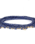 Sapphire Beaded Wrap Bracelet - Peridot Fine Jewelry - Anne Sportun